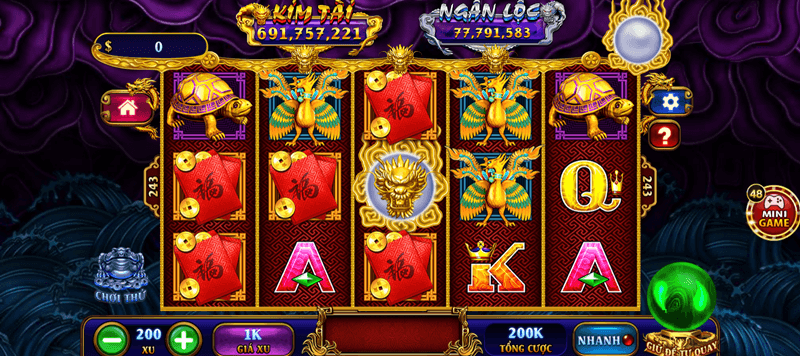 Kho tàng ngũ long Nohu - Game bài đổi thưởng hay nhất