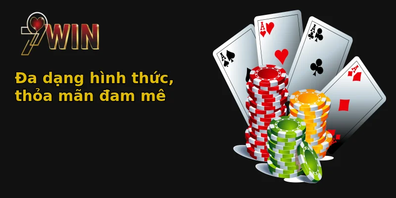 Đa dạng hình thức, thỏa mãn đam mê
